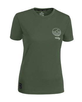 Short sleeve jersey WOODY WMN green