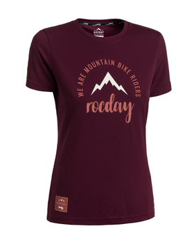 Short sleeve jersey MONTY WMN burgundy