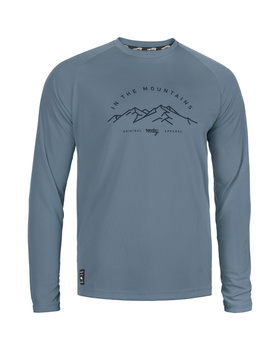 Langarmtrikot Mount slate grey