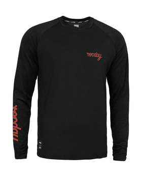 Long Sleeve Jersey EVO RACE black-red